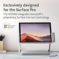Vista 4 de Kensington SD7000 Surface Pro Docking Station for Surface Pro 7, 7+, 6, Dual 4K Video Output (K62917NA)