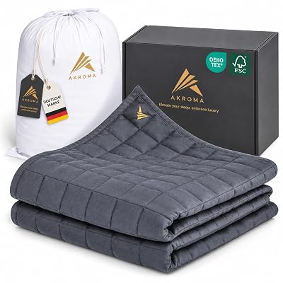 Akroma Premium Gewichtsdecke 9 kg (Baumwolle)