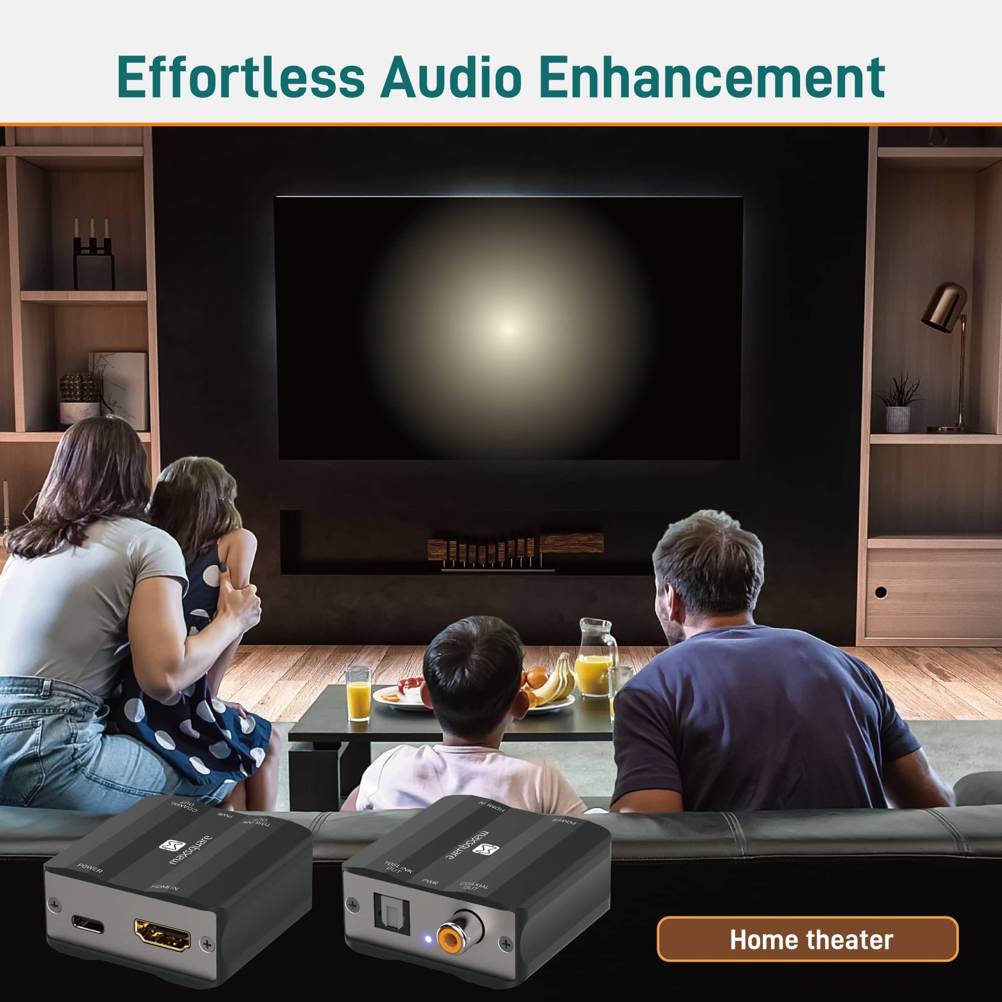 HDMI ARC Audio Adapter, HDMI Audio Extractor ARC T... - Grandado