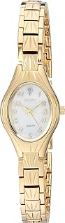 Women's EG9759 Analog Display Analog Quartz Gold Watch, Gold