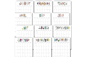 School Wall Calendar 2022-2023