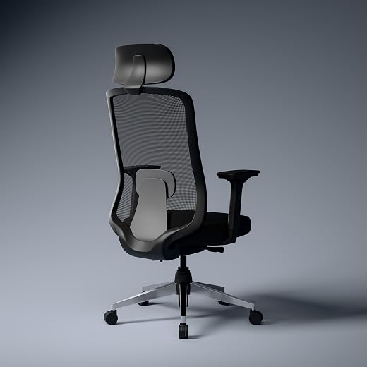 Green Soul Cosmos Superb | Premium Minimal Design Ergonomic Office Mesh Chair for Work | 5 Year Warranty | Intelli-Adapt R...