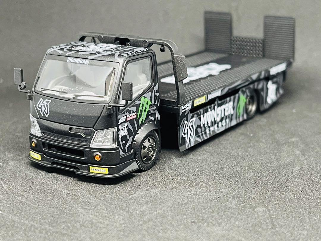 microturboモンスター積載車 Amazon.co.jp: MicroTurbo 積載車 HOONIGAN モンスター 1/64