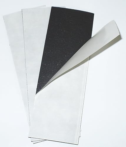 Tiras magnéticas adhesivas de 2" x 6" 60 mil - Paquete de 10 - Imán grueso