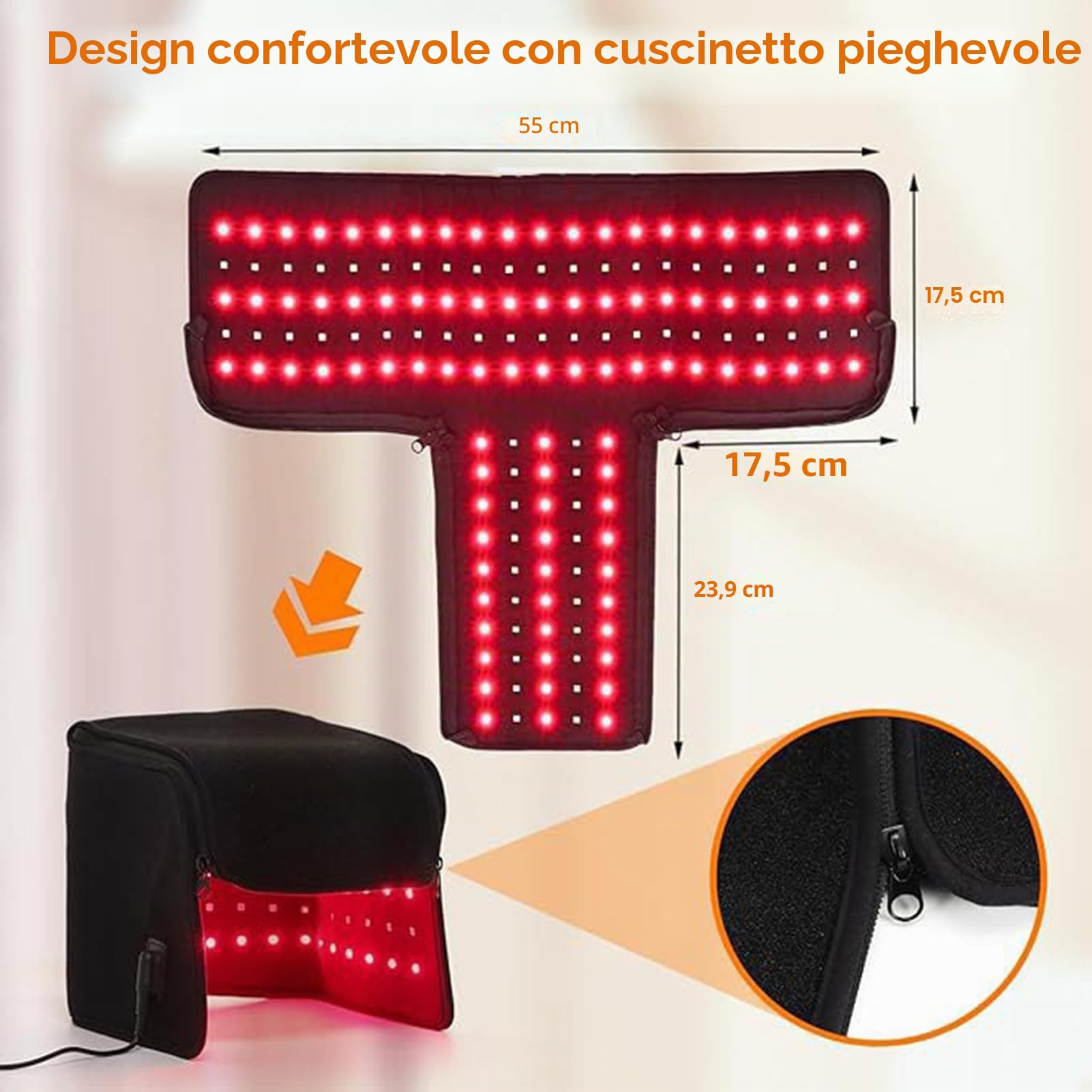 Cappello Ricrescita Capelli Laser, 155pcs 660nm-850nm Sonde Rosso Luce di Crescita Capelli, Casco per La Crescita dei Capelli, Trattamento Perdita Capelli per Uomo E Donna