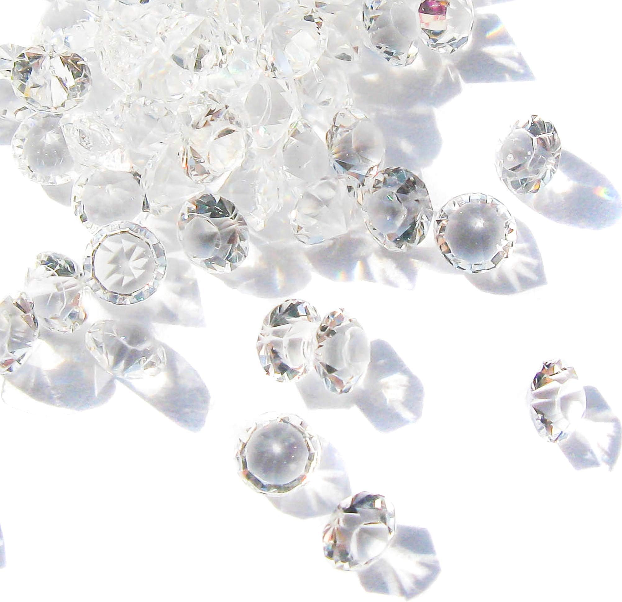 TOAOB 5000 Pieces Clear Table Scatter Crystals Acrylic Diamonds Rhinestones 4.5mm for Table Decorations Wedding Decoration Bridal Shower Decoration