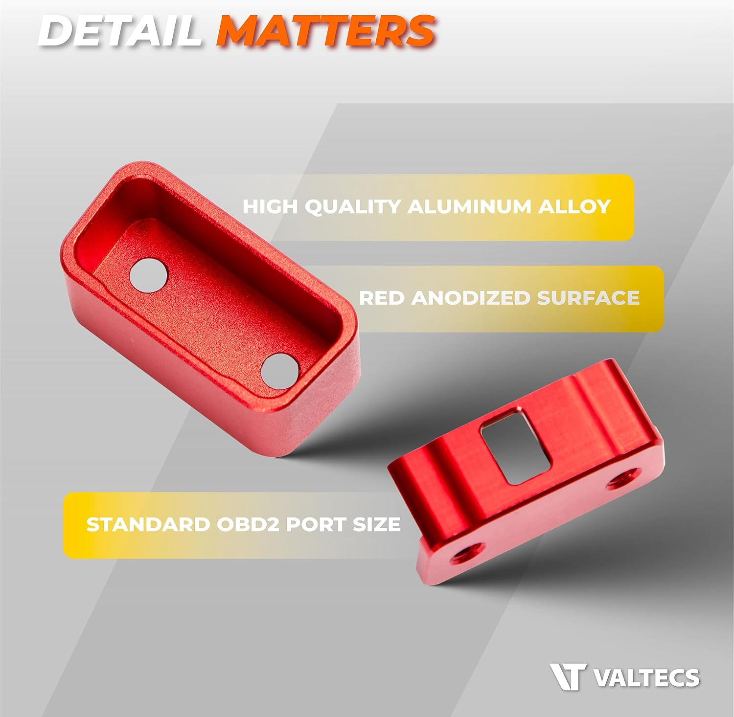 OBD2 Port Anti-Theft Lockout Tool, OBD Port Protector for Cars/SUV/Trucks、obd2 Lock Anti Theft Protector (Red)