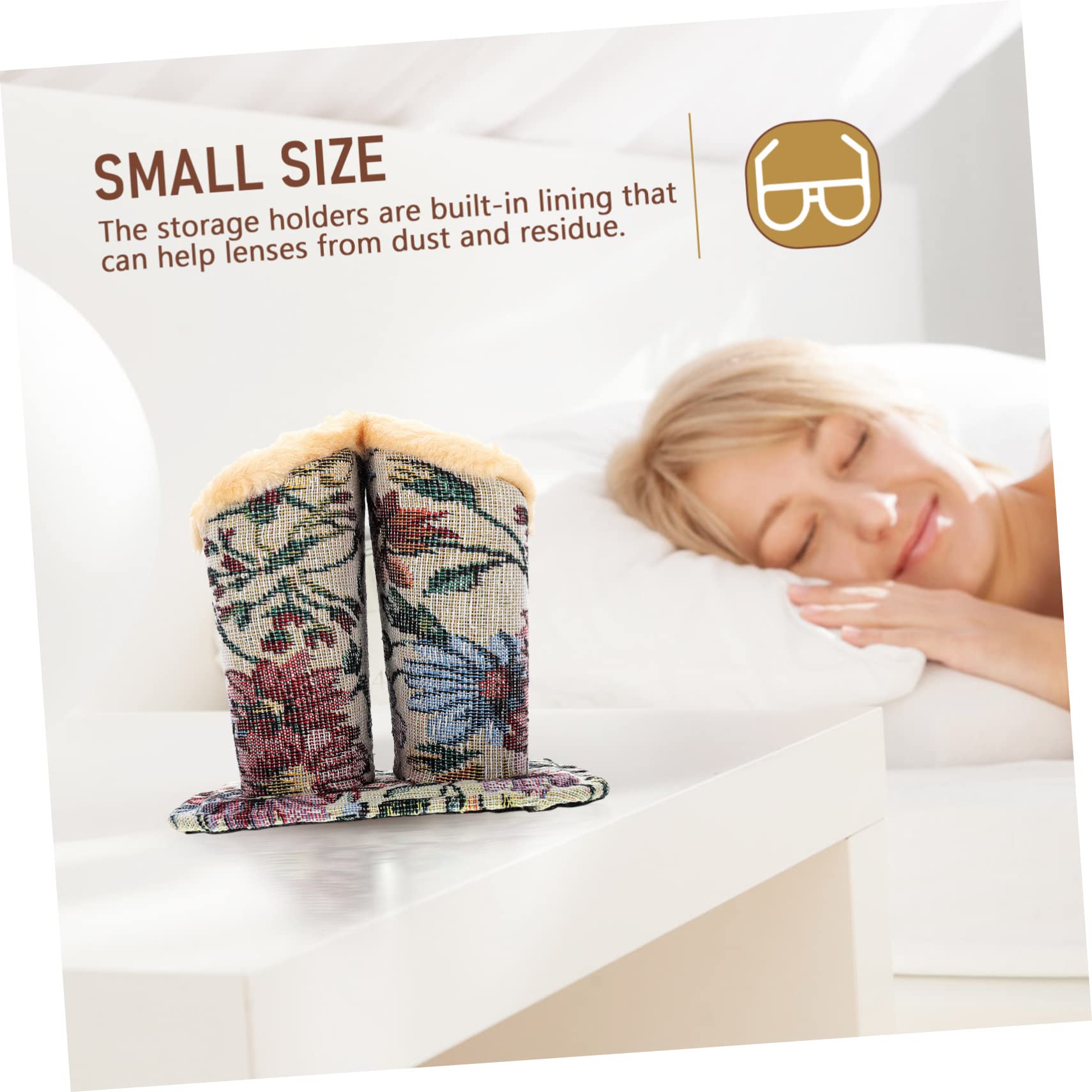 GALPADA 3piezas Soporte De Gafas Multifuncional De Escritorio Organizador Decorativo para Anteojos Estante para Lentes Accesorio De Almacenamiento para Casa y Oficina