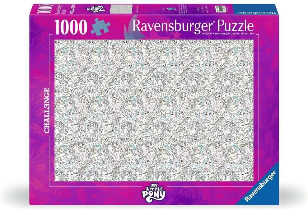 Ravensburger Puzzle 12000594 - My Little Pony - 1000 Teile Challenge Puzzle für Erwachsene und Kinder from 14 Years