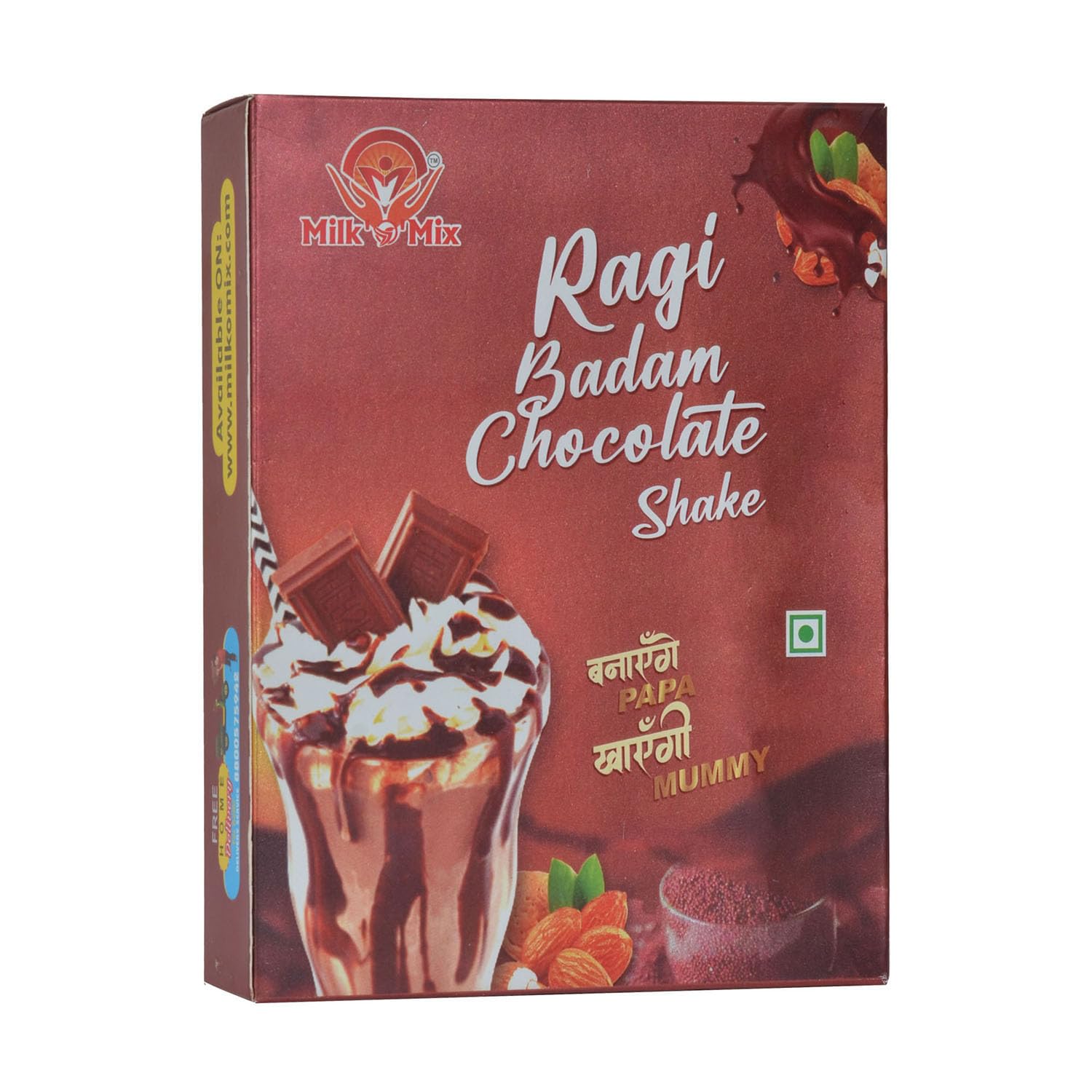 MilkOMix Ragi Badam Chocolate Flavored Milk Shake Powder -200 Gram (Pack of 1) (B0CJ9GHY74) Amazon Price History, Amazon Price Tracker