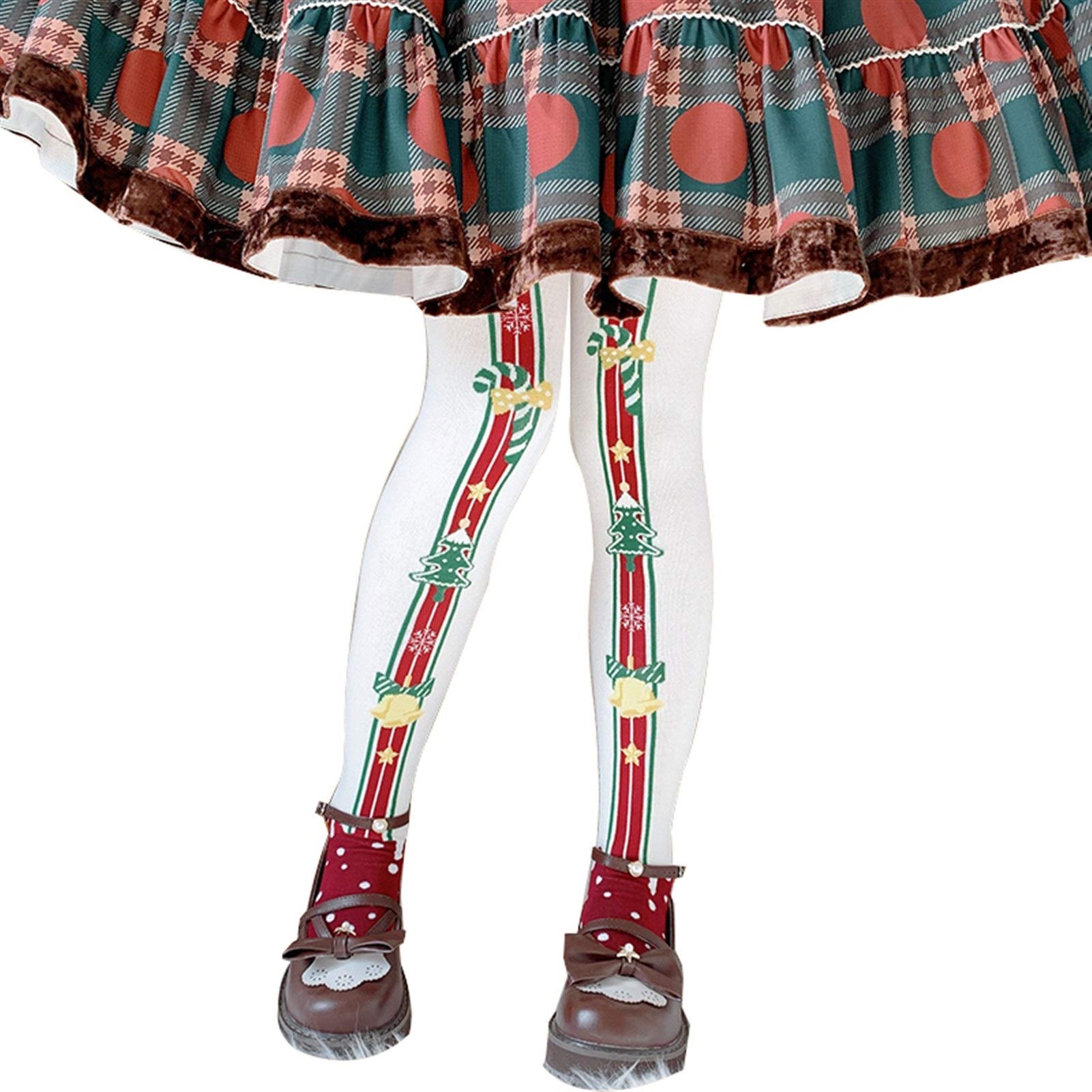Chaussettes Lolita japonaises contre le froid de l'hiver avec cuisses épaisses