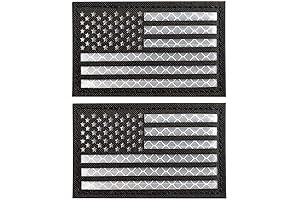 Tactical American Flag Patch With Velcro Backing