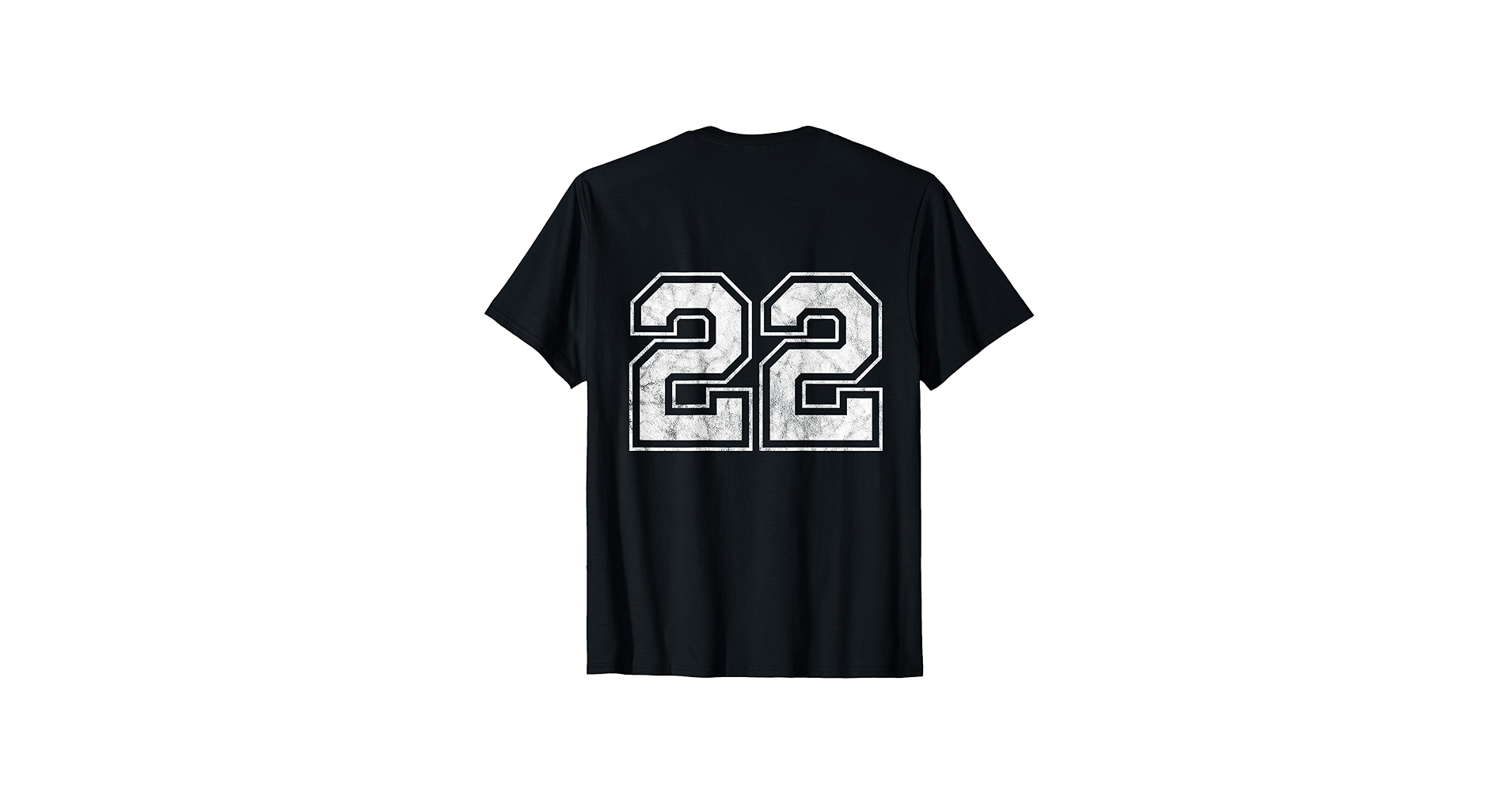 Amazon | 背面に22番。 Tシャツ | Tシャツ・カットソー 通販