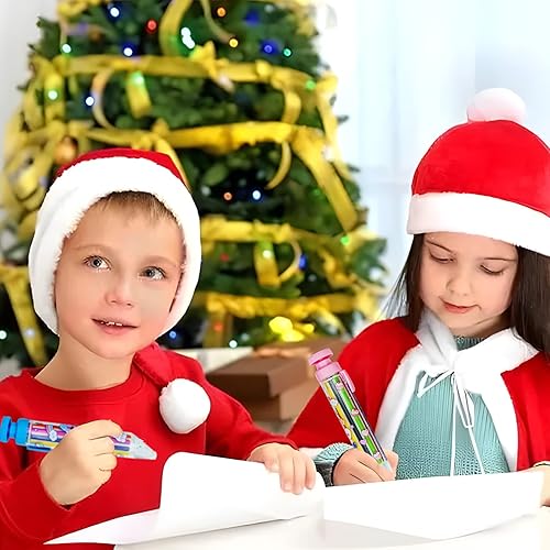 Miniatura 6 de Okoneya Crayones multicolor 8 en 1, bolígrafos retráctiles de crayones transparentes con barril de aceite de color pastel, 8 colores, pintura de