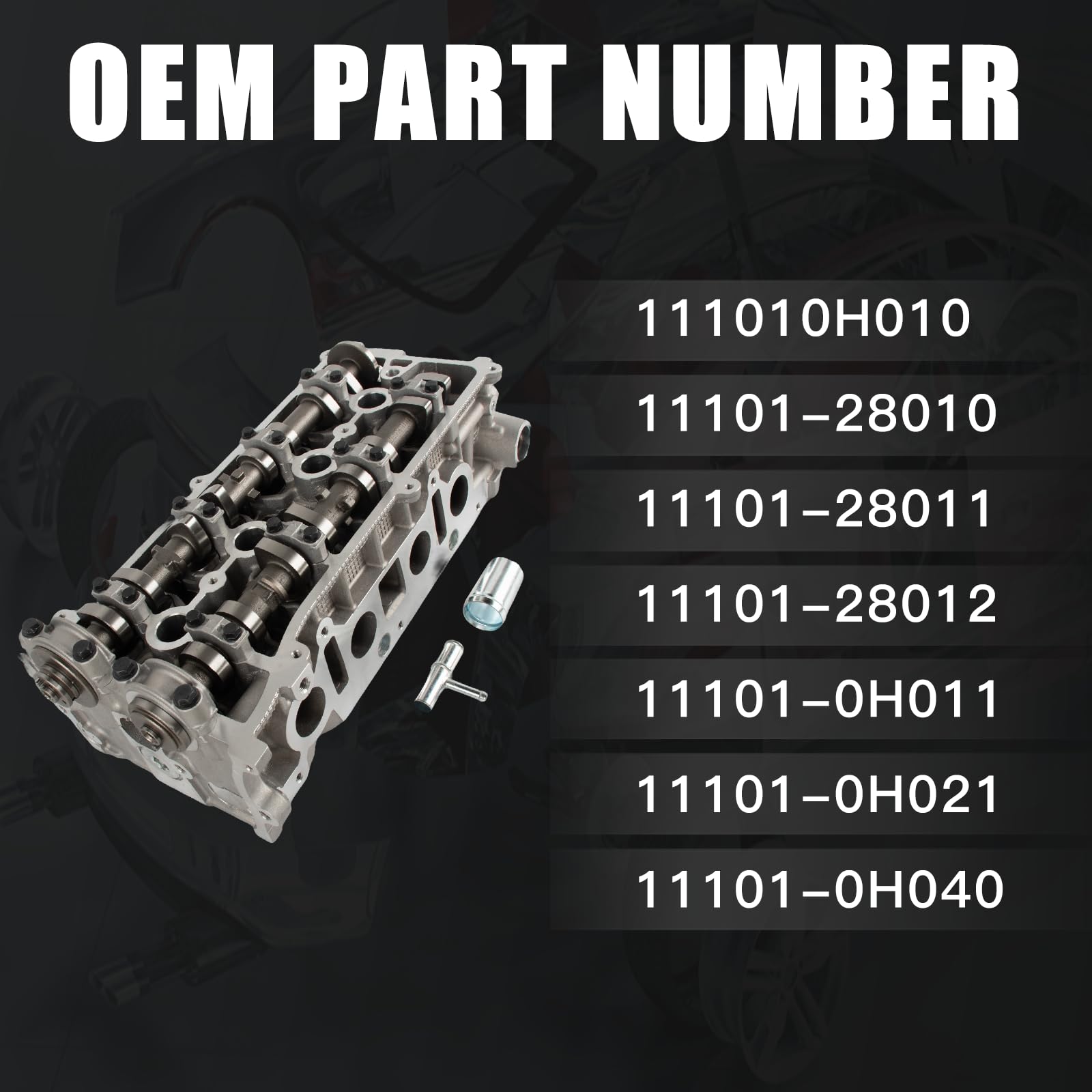 Mizumo Auto MA-4216921986 Full Gasket Set Head Bolts Compatible With/For Toyota Rav4 Camry Highlander Scion TC 2.4L 2AZFE In | Whizz Full Gasket Sets - Foto 10