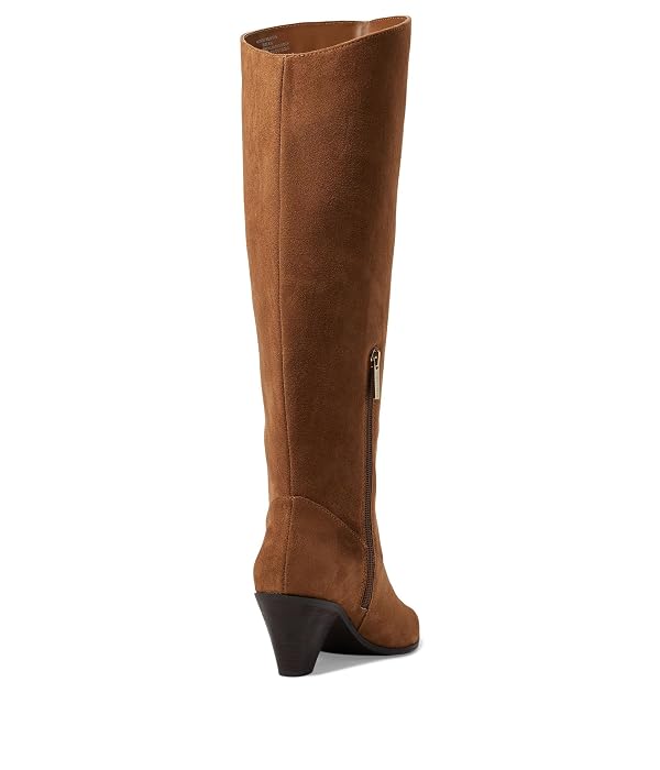 Anne Klein Women's Wei Mid Heel Tall Boot, Brown, 7 M by Anne Klein - Used condition - Image 5
