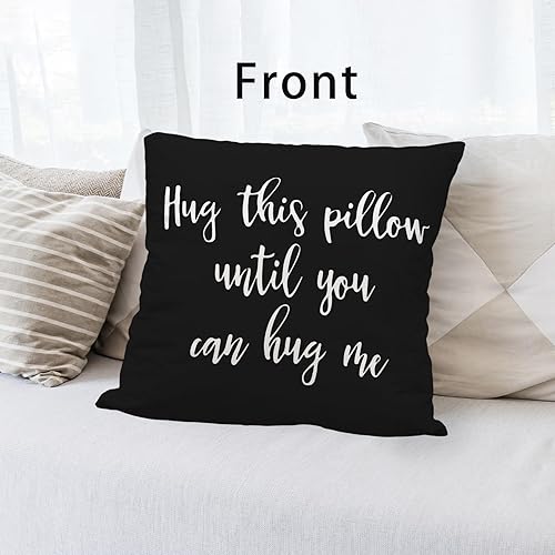 Miniatura 3 de Fundas de almohada reversibles para regalos de relaciones a larga distancia, decoración para el hogar y el dormitorio, funda de almohada de 18 x 18