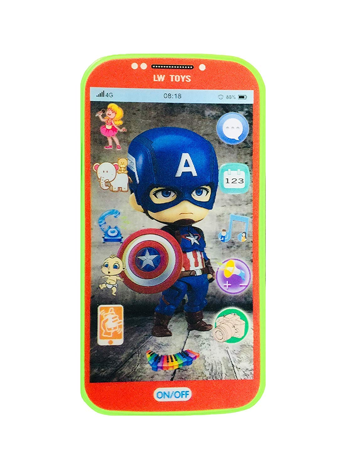 SAJANI Kids Digital Mobile Phone with Touch Screen Feature, Amazing Sound and Light Toy (Color and Design May Vary) (B07PGZJZ7L) Amazon Price History, Amazon Price Tracker