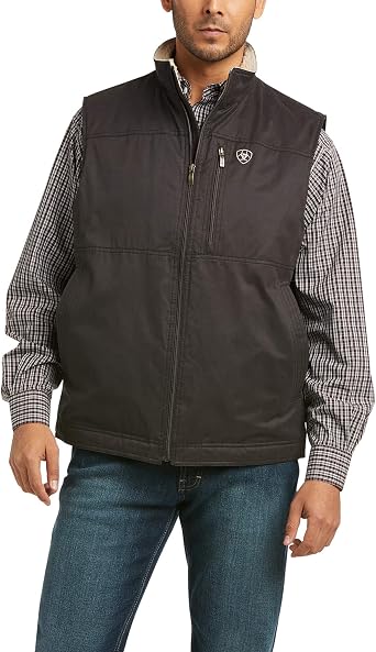 ARIAT Men's Grizzly Canvas Vest