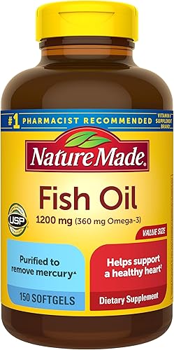 Nature Made - Aceite de pescado, 4294, 1
