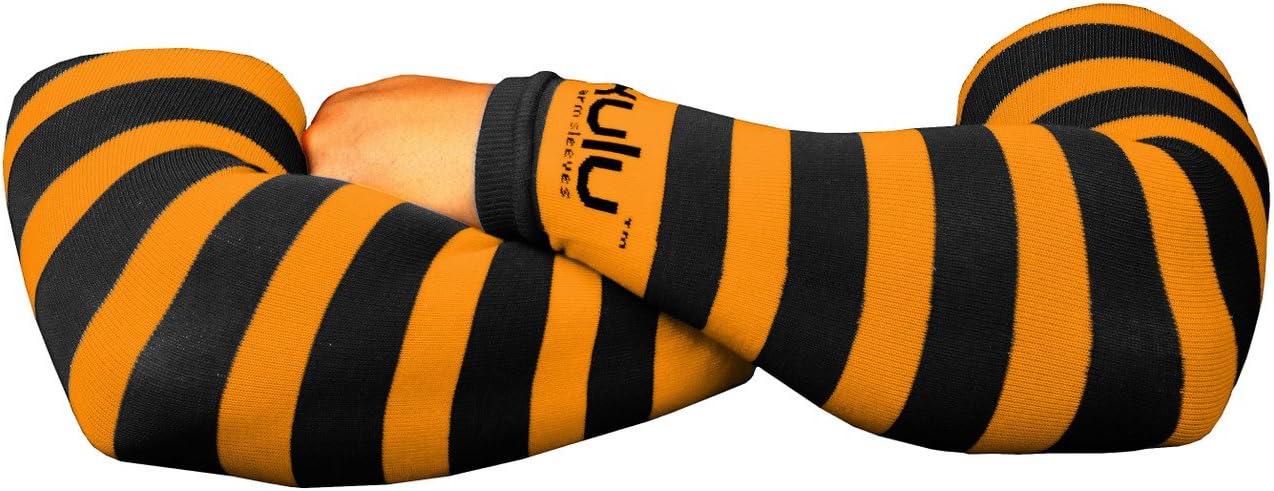 The Spirit Sleeve Arm Warmer Orange & Black Spirit Sleeves