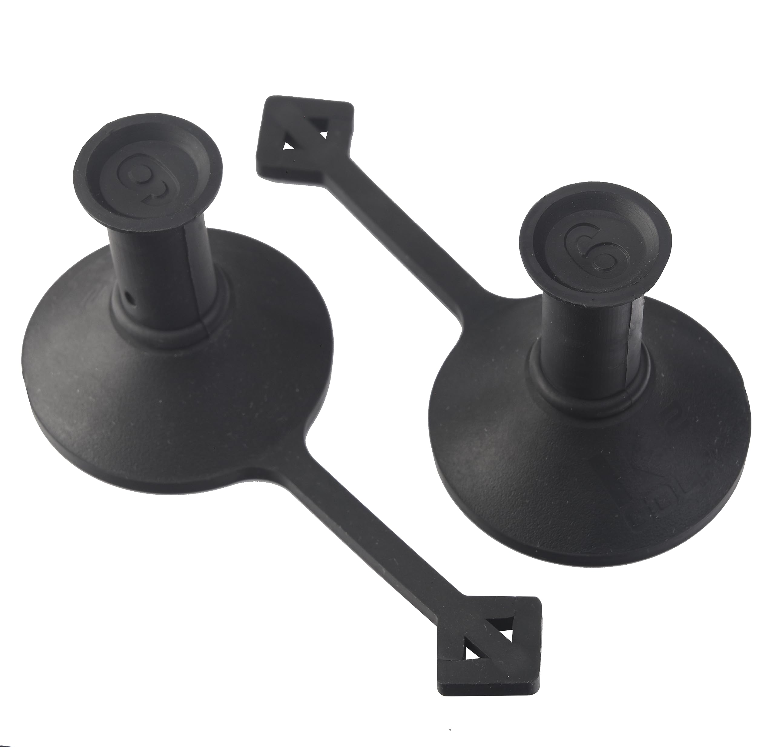 Golf Tee #6-1-1/2 in - Flexible Plastic Golf Tees for Simulators, Indoor Practice, Driving Ranges - Adjustable, Durable (2-Pack)