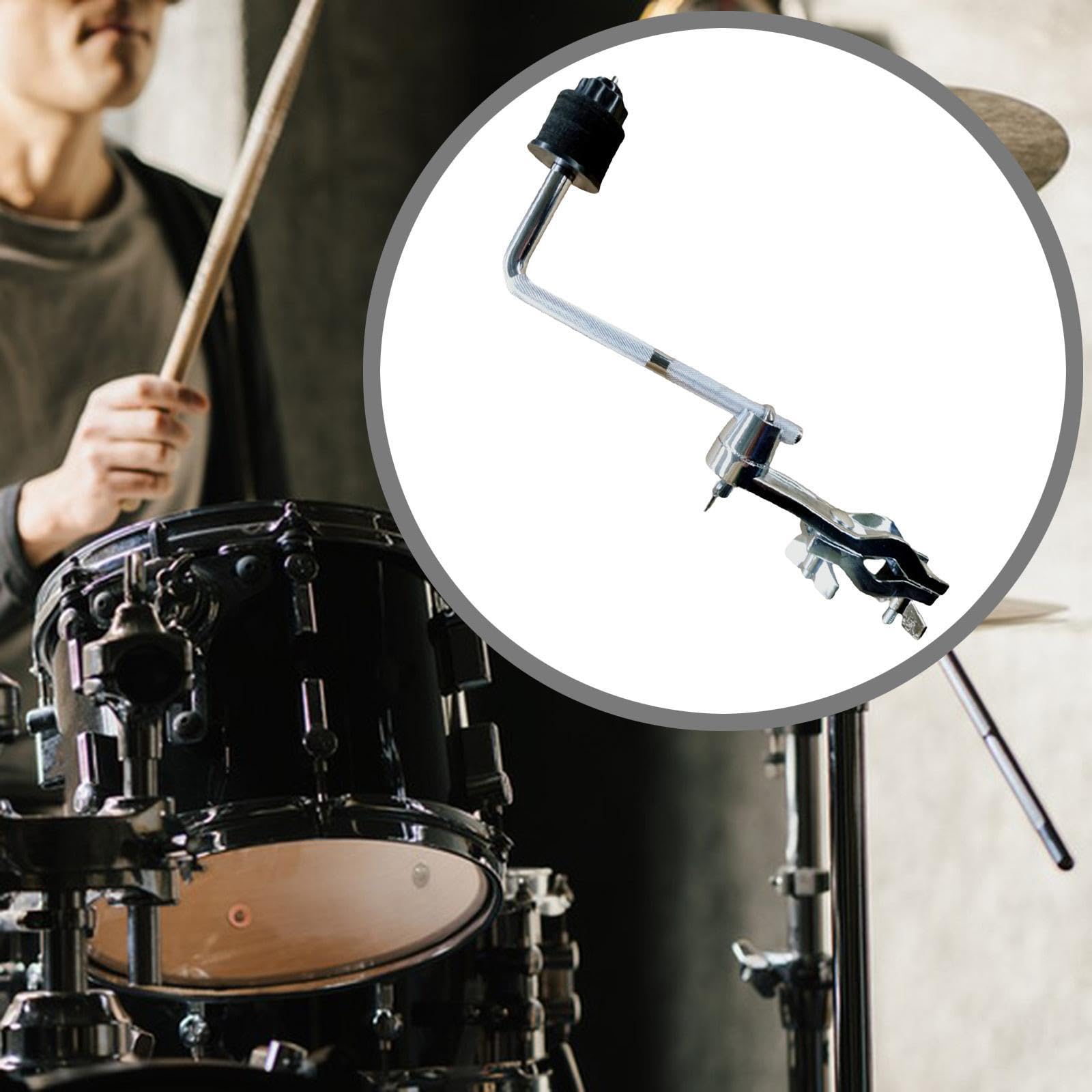 Support de cymbale, rallonge de batterie, accessoires pour instruments de percussion, matériel portable, pince de support de cymbale en métal robuste