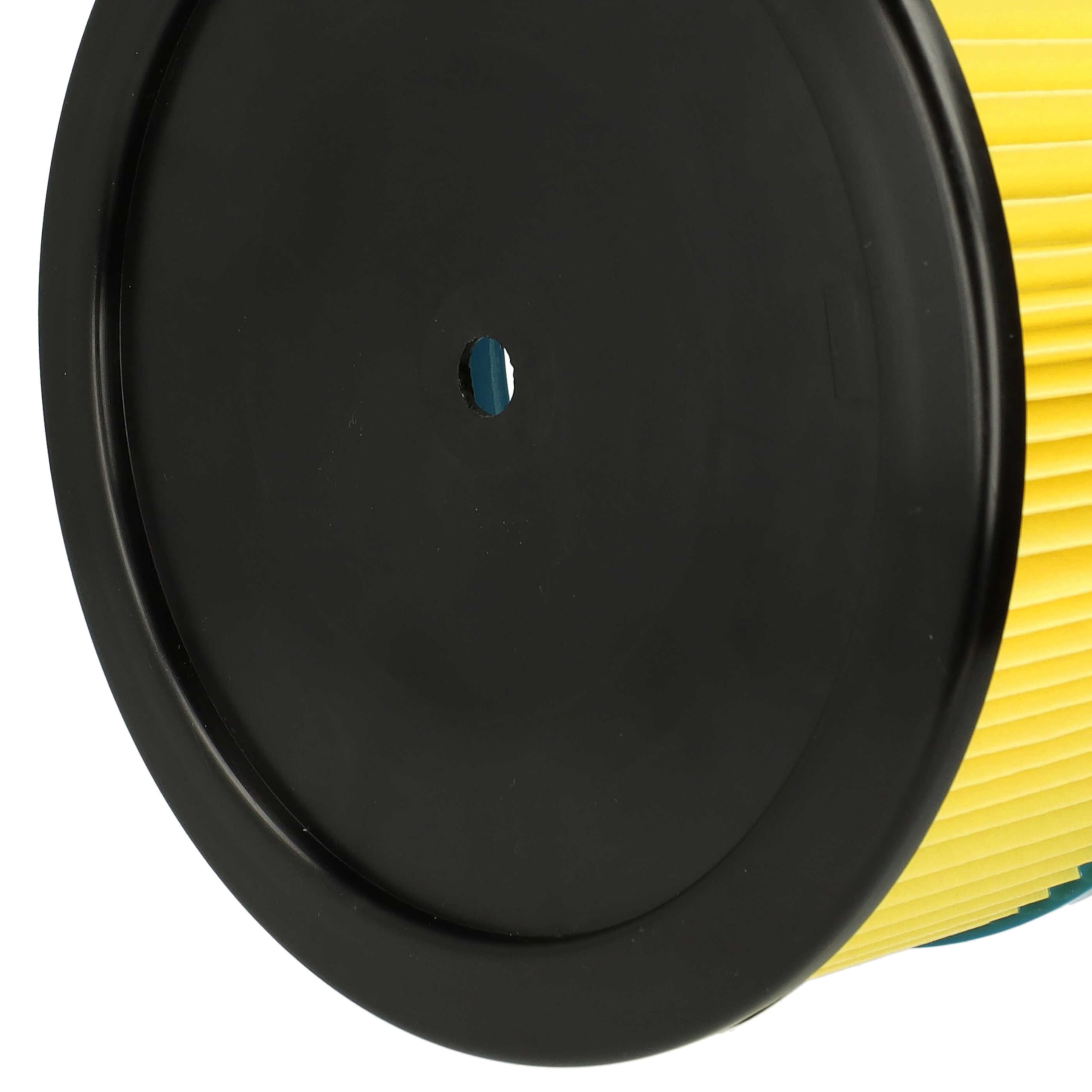 vhbw Zestaw filtrów 2 x filtr plisowany kompatybilny z Kress 1200 NTS 20EA, 1200 RS 32 EA, 1400 RS EA, 98039802 filtr do odkurzania na mokro i sucho - filtr, wkład