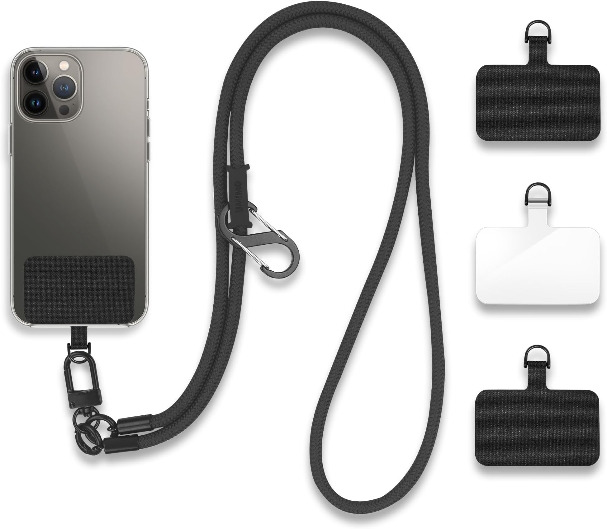 Amazon 【Ringke】STRAP HOLDER LINK 首掛け 斜め掛け 長さ調整/携帯ストラップ/首掛けストラップ/ネック