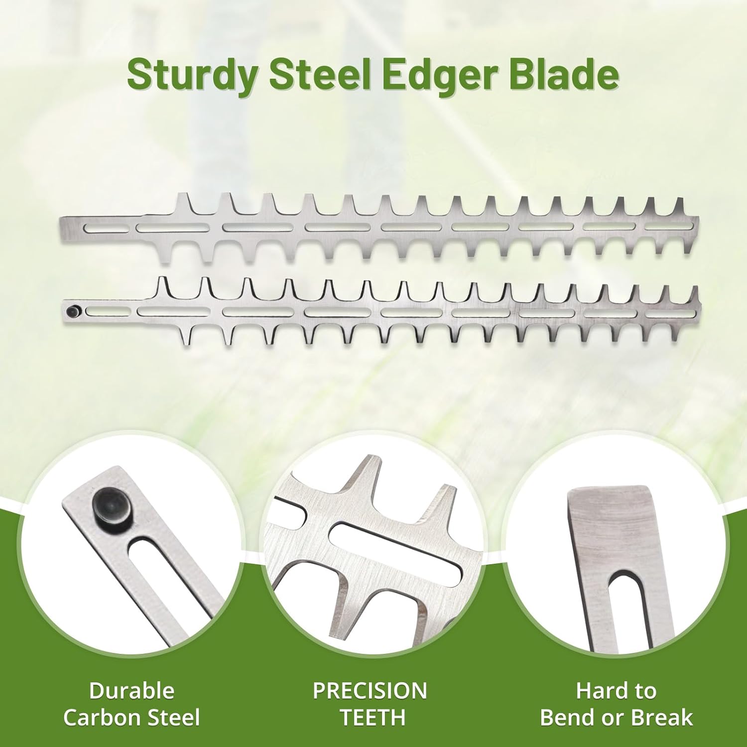 20" Hedge Trimmer Blade 4230-710-6053, Compatible with S tihl HL30 HL45 HL73 HL75 HL100 HL95 HEL600 HEL700 HL-KM, Replace 4230-710-6002 4230-710-6050, Pair of 2