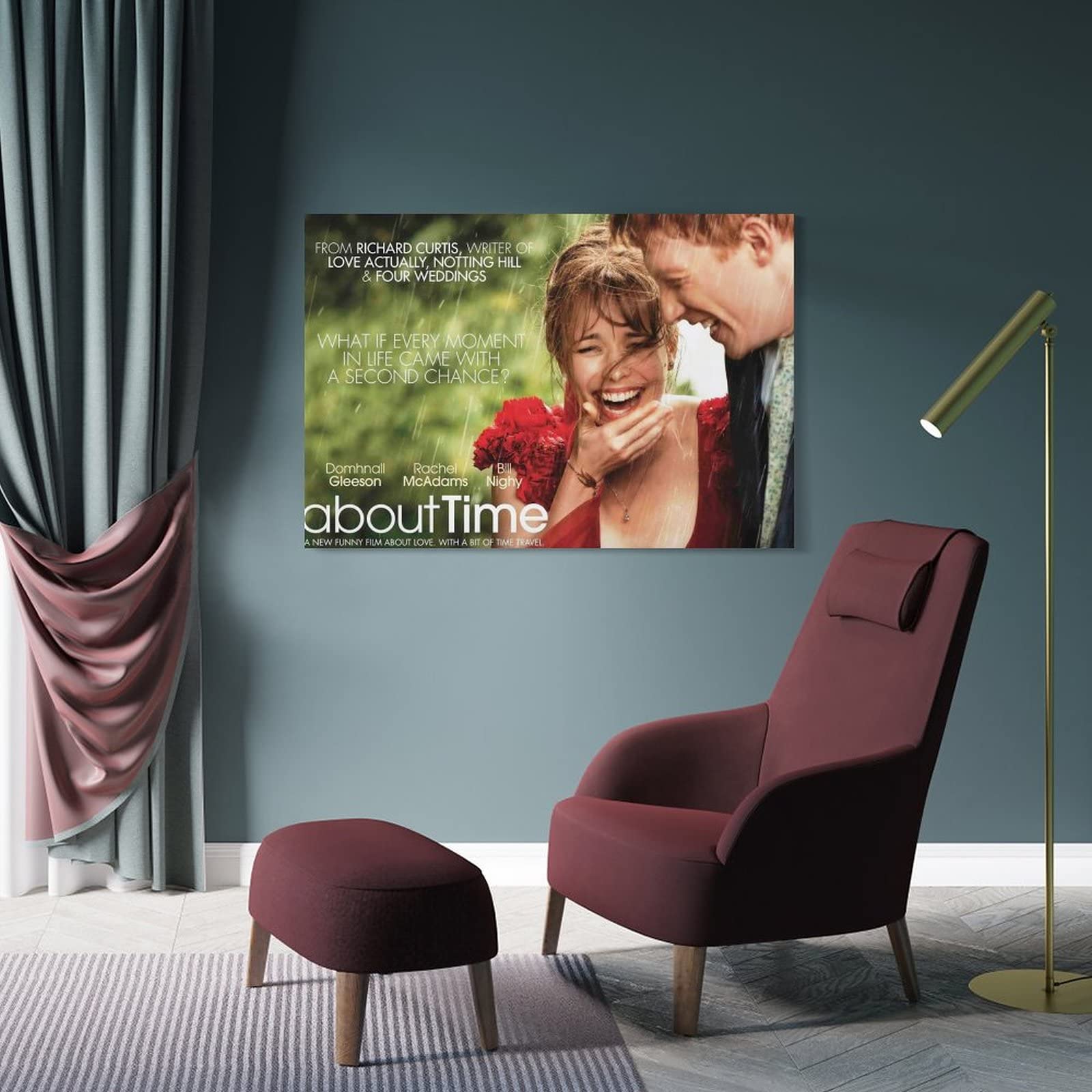 Poster su tela con stampa artistica da parete e film di fantascienza, con stampa artistica da parete moderna per la camera da letto della famiglia, 60 x 90 cm