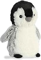 Vista 5 de Aurora® Adorable Mini Flopsie™ Pippin Penguin™ Animal de Peluche Suave - Mini Compañeros Listos para Aventuras Juguetonas - para Niños de Todas
