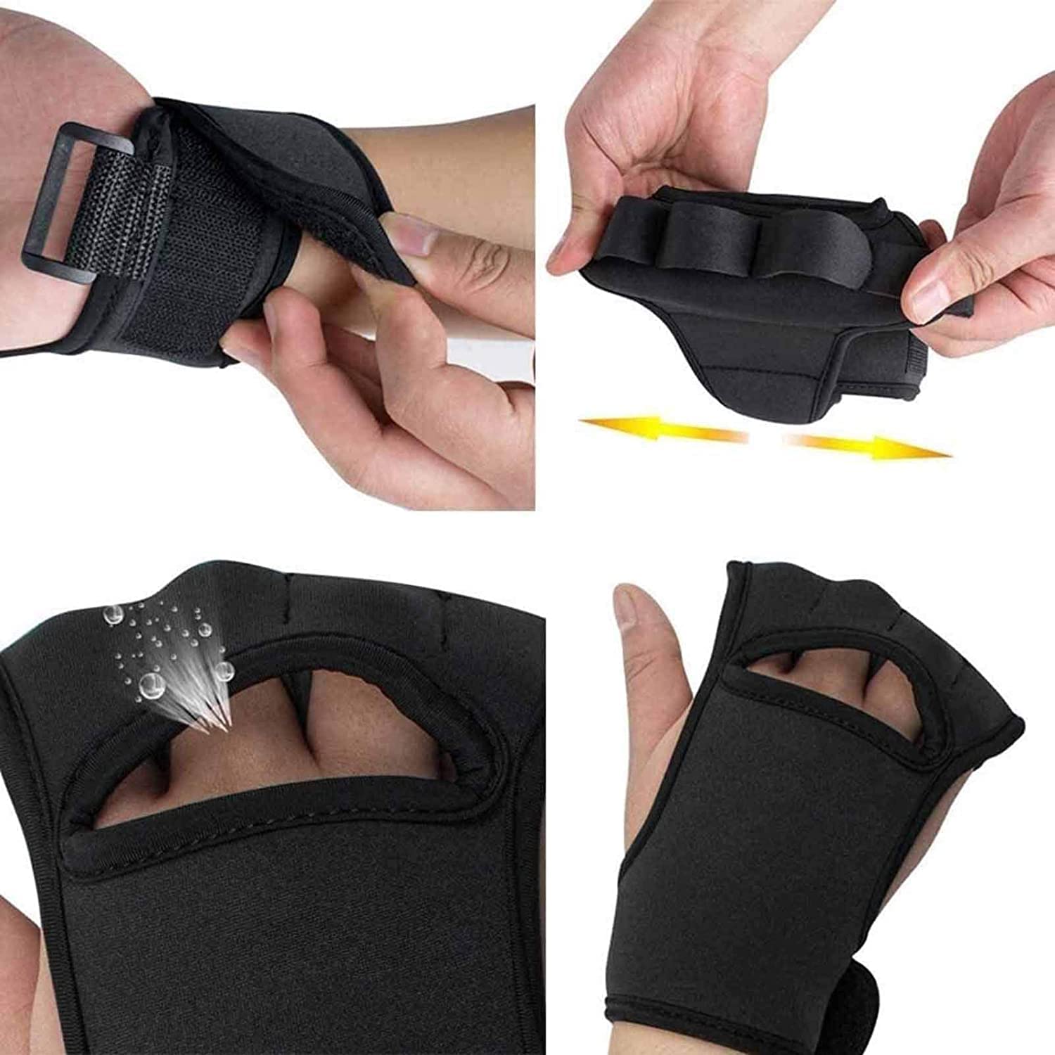 Cuscino Plantare per Dita, Stecca per Il Recupero di Lesioni da Pollice E Polso, Separatore di Dita Plantari per Mano Tunnel Carpale, Correttore per Alleviare Il Dolore Articolare