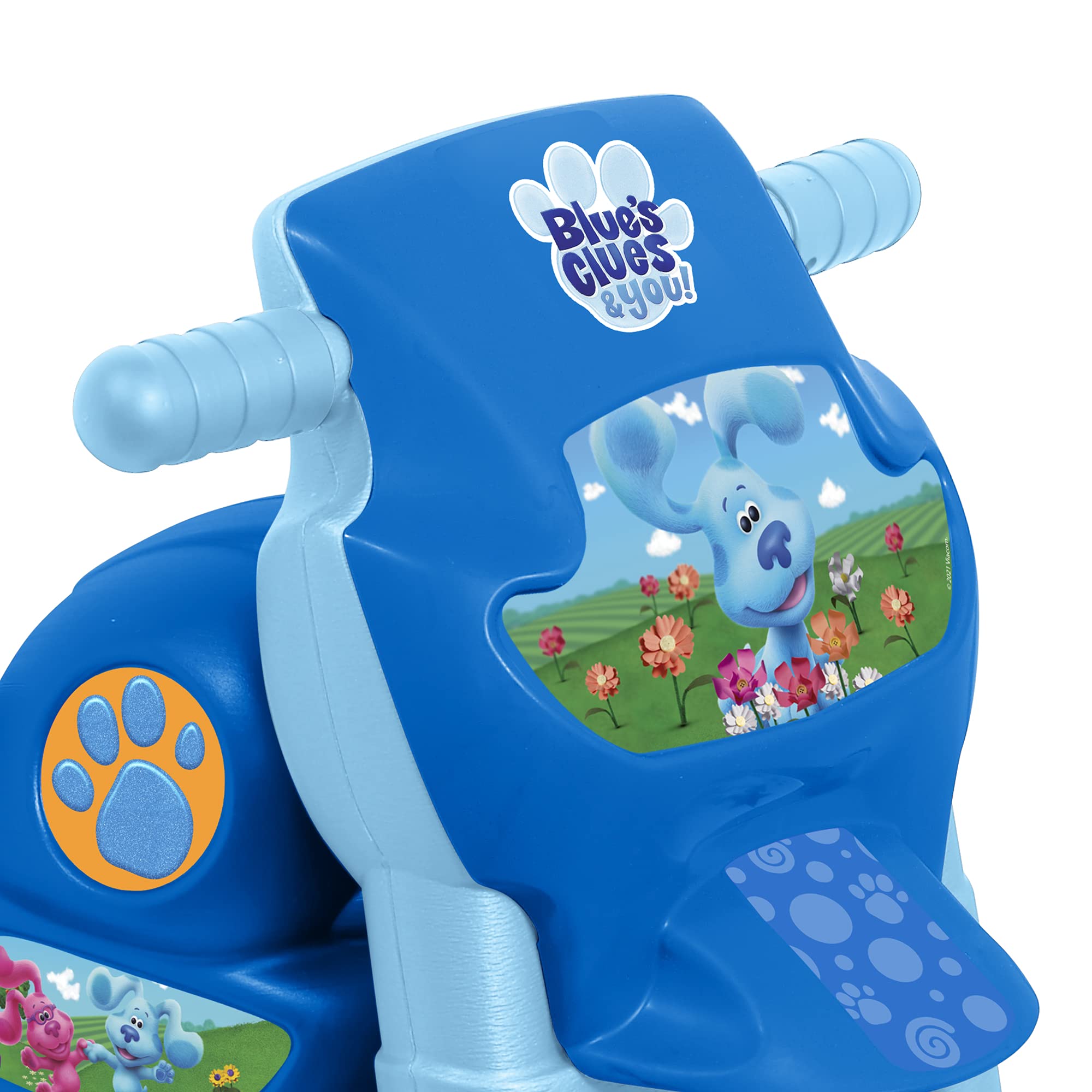 FEBER Motofeber 1 Blue Clues - correpasillos para Niñas y Niños de 18 Meses en Adelante (Famosa 800013301)