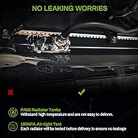 Vista 5 de AUTOSAVER88 Radiador compatible con Ford Ranger 1998 1999 2000 2001 1998-2001 Mazda B2500 2.5L L4 CU2172