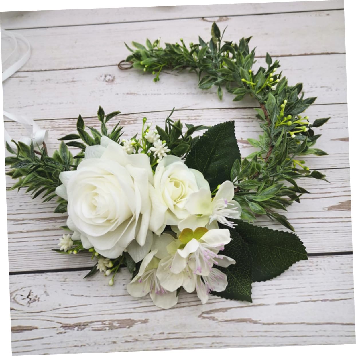 Brautkranz, Damen-Haarschmuck, Mädchen-Stirnbänder, Blumen-Stirnbänder for Damen, Stirnbänder for Mädchen, Blumen-Tiara, Hochzeit, Blumen-Haarkranz, Braut-Haarschmuck, Blumenkronen/84/637