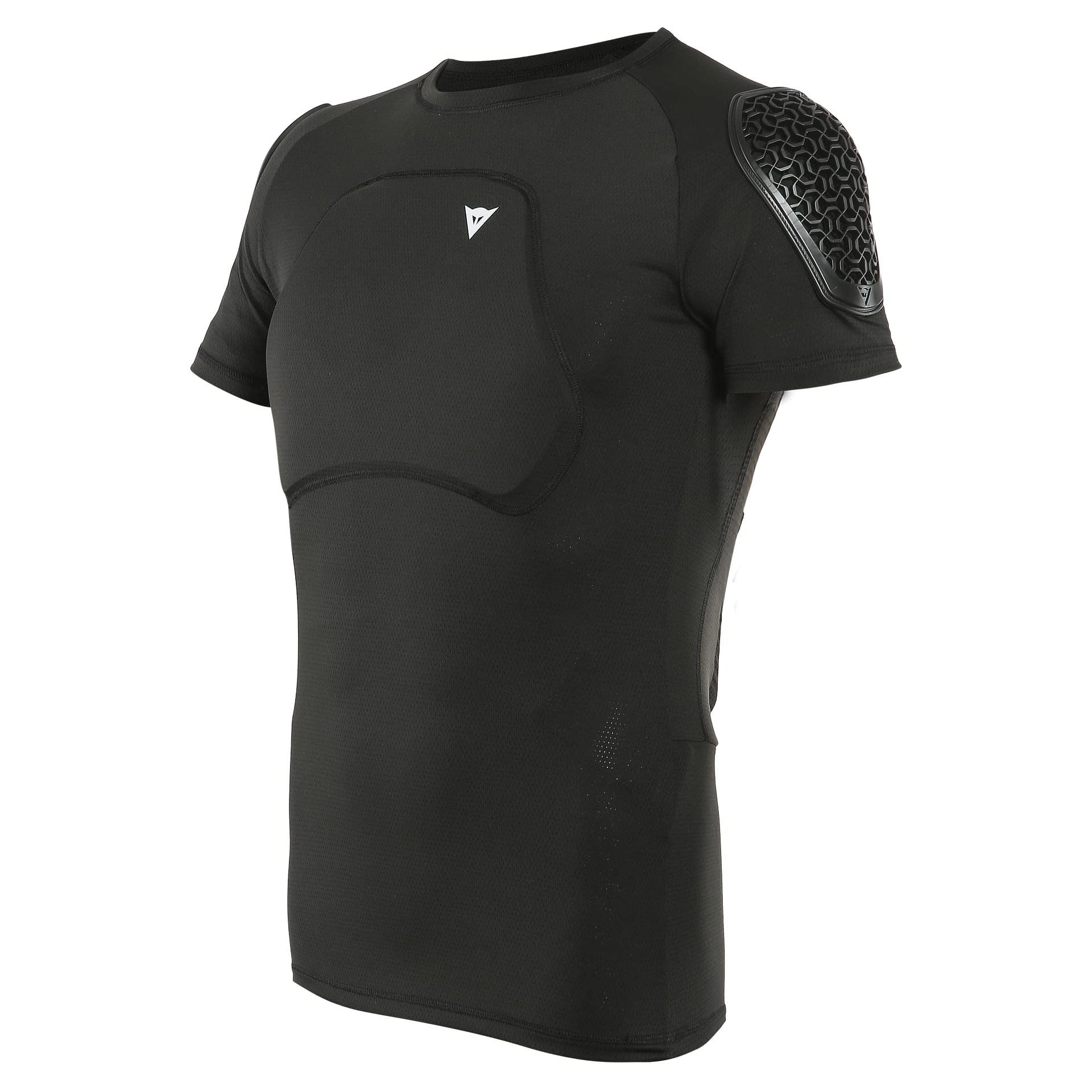 DAINESE Trail Skins Pro Tee T-Shirt de Protection de Poitrine VTT Noir S
