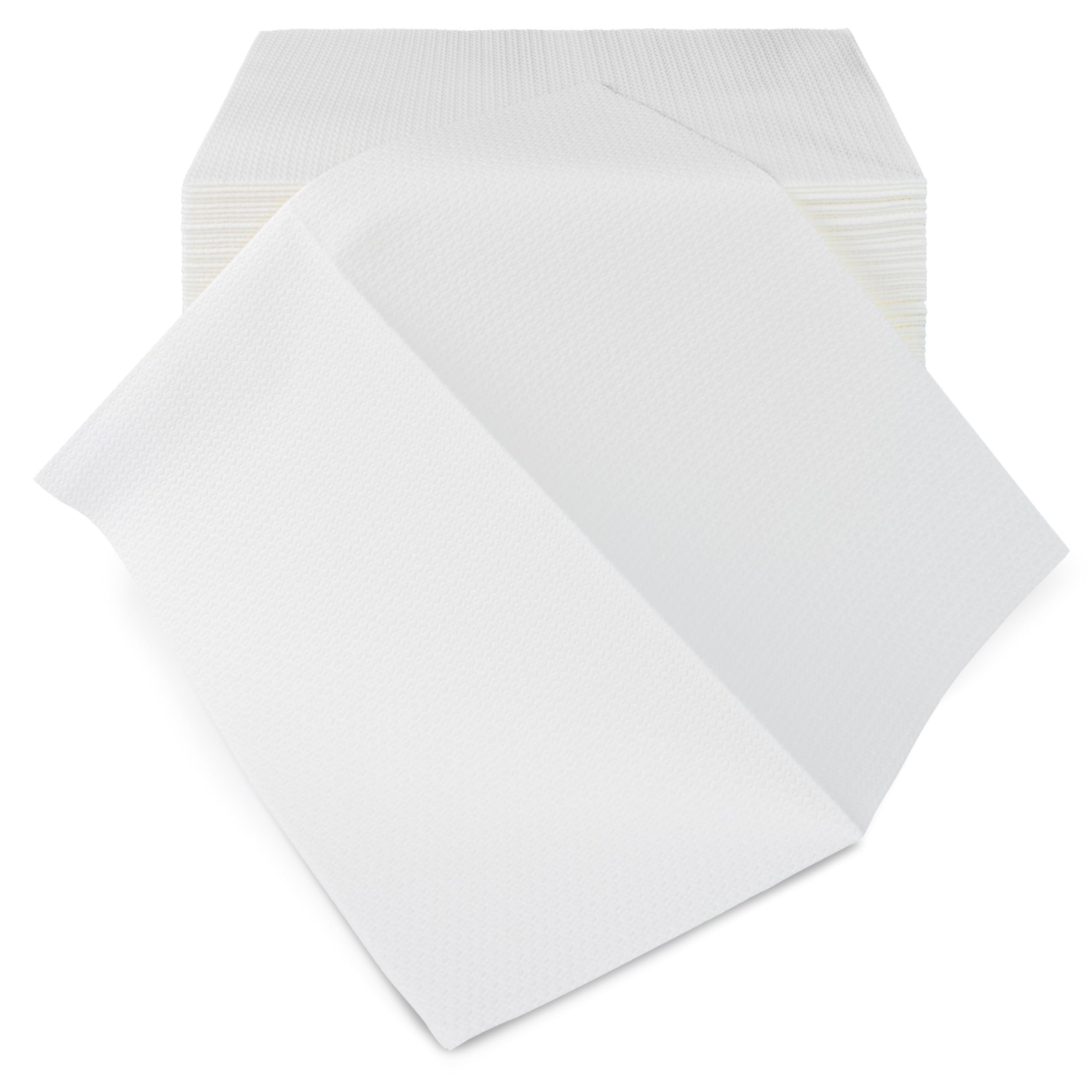 Premium Einweg-Handtücher Extra Breit – 120 Stück, 70x40 Cm, Aus Weichem Airlaid-Zellstoff Für Salon & Haushalt
