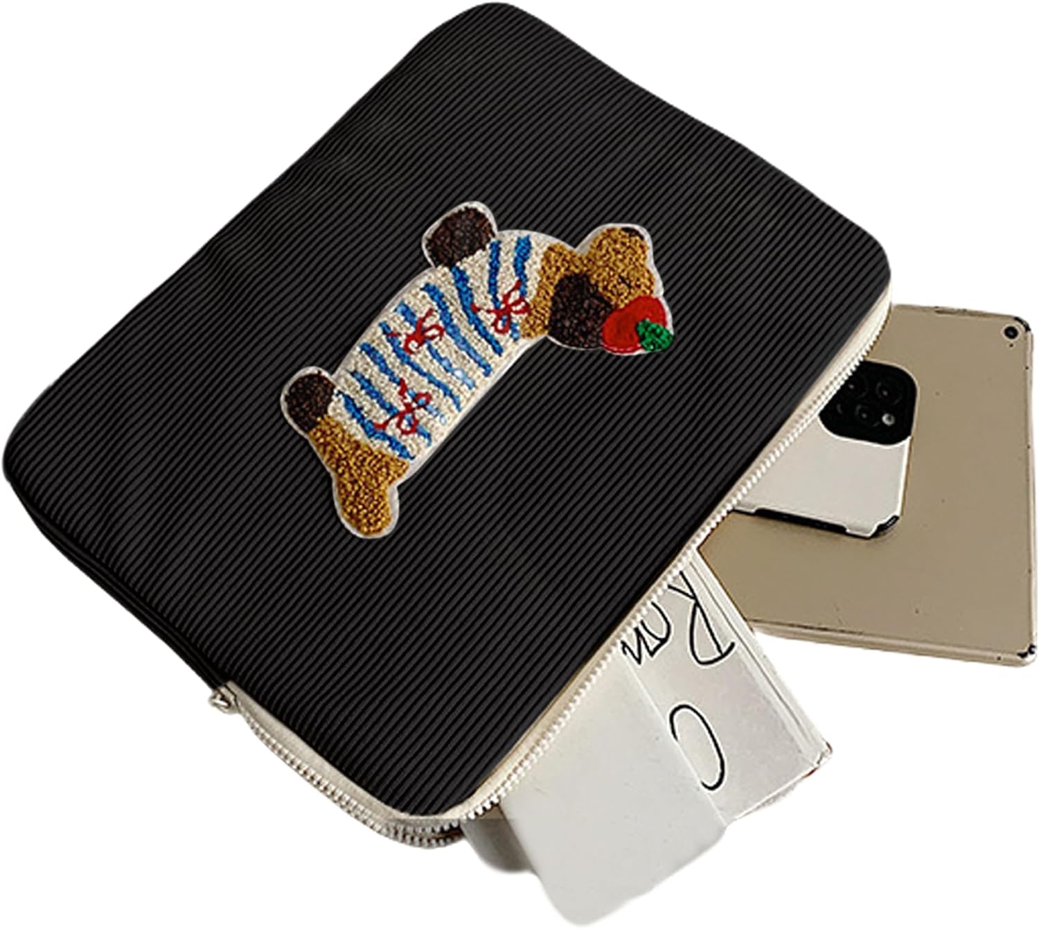 Cute Cartoon Puppy 10-11 Inch Tablet Sleeve Case Fits for iPad Pro 11 inch Air 4 10.9 Galaxy Tab A 10.1 Smart Keyboard Portable Protective Bag