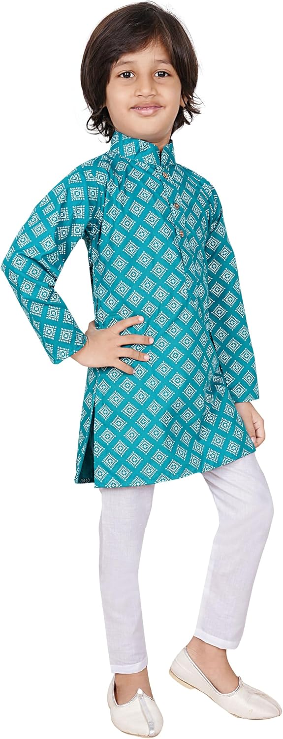 Tathastu Boys Cotton Kurta Set Festive Season