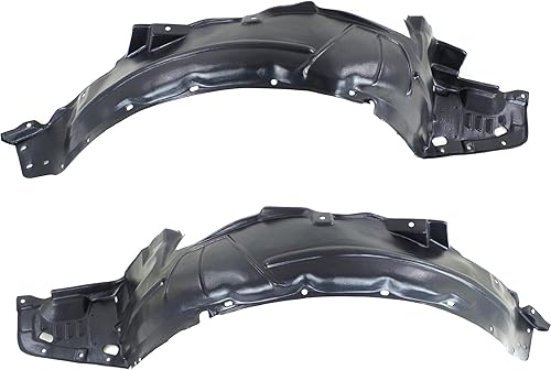 Garage-Pro Juego de protectores de guardabarros, forro interior para Acura TSX 2004-2005 delantero, lado del conductor y del pasajero