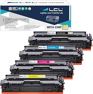 LCL Compatible Toner Cartridge 054 CRG054 CRG-054 3024C002 3022C002 3023C0021 3021C002 (4Pack KCMY) Replacement for Canon i-SENSYS LBP621cw 623cw MF643CDW MF645CX MF640C MF641CW MF642CDW