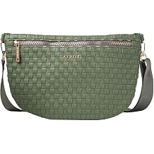 KEDZIE Terrace Woven Crossbody Bag Adjustable Strap Everyday Shoulder Purse for Women