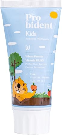 Probident Natural Peach Flavored Active Probiotic Anti-Cavity Toothpaste