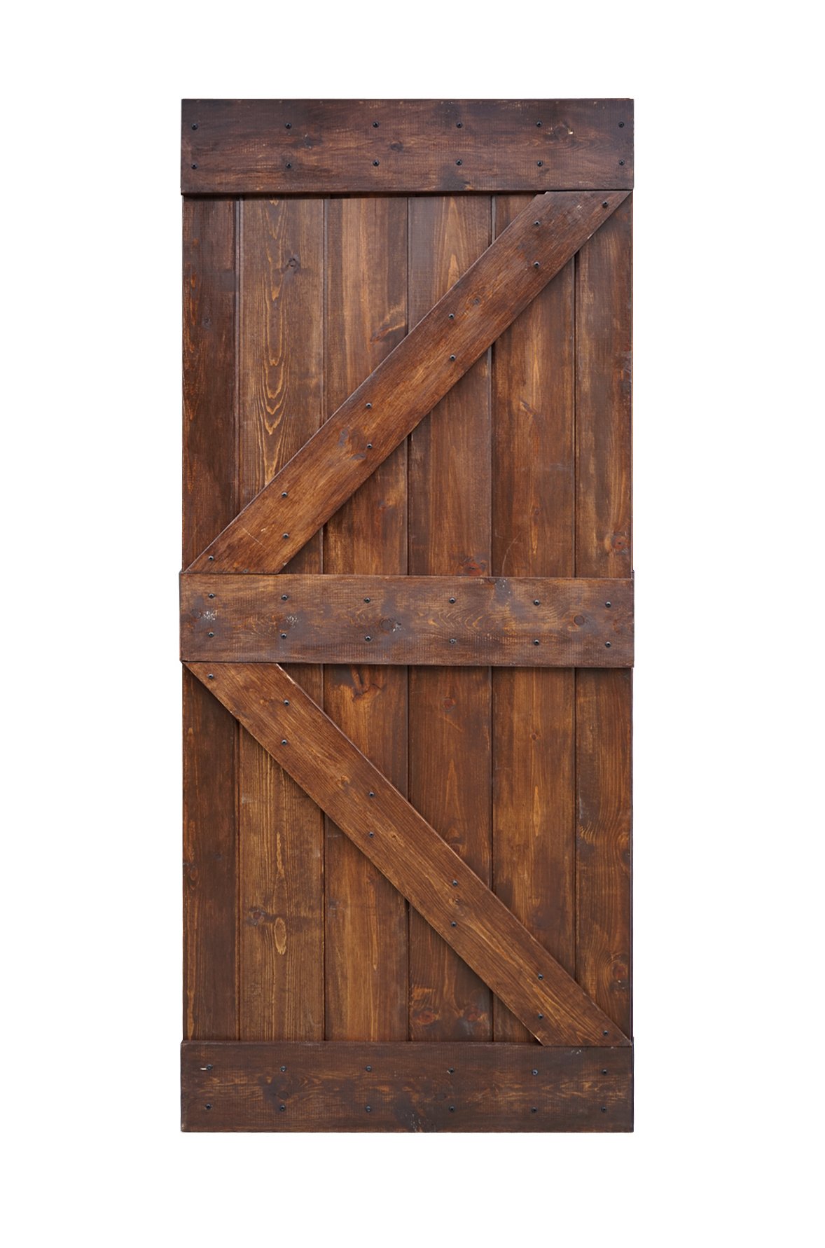 Buy WELLHOME 36 in. x 84 in. K Series DIY Finished Knotty Pine Wood