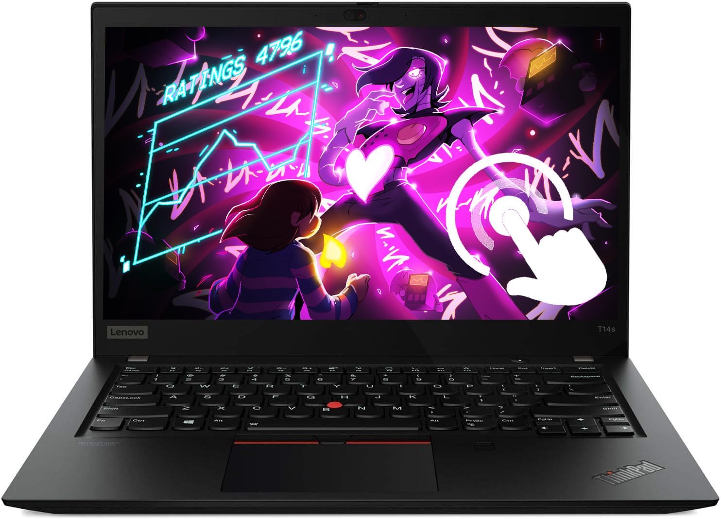 Lenovo ThinkPad T14s Gen 1 14" FHD Touchscreen Business Laptop, Intel Core i5-10310U, 16GB RAM, 512GB SSD, Backlit Keyboard, Fingerprint Reader, WiFi, Windows 11 Pro, Lightweight Ultrabook (Renewed)