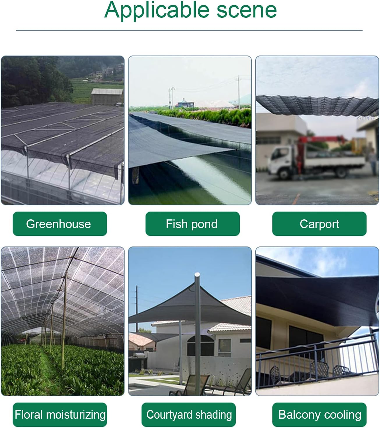 Black Sunblock Shade Cloth,Breathable Anti-Aging Shade Netting,Rectangle Mesh Tarp with Grommets,Privacy Netting Mesh Cloth,for Greenhouse/Balcony/Yard/Roof/Carport (3x4m/9.8x13ft)