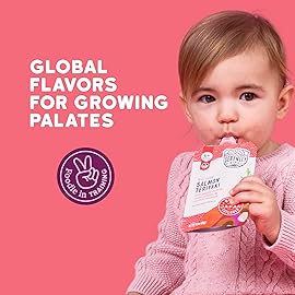 Serenity Kids 6+ Months Organic Baby Food Pouch - 3.5 oz, Pack of 12, Salmon Teriyaki - 5g Protein Nutrient-Packed Puree - Savory Salmon Teriyaki - No Added Sugar - On-The-Go Pouch for Baby Snacks