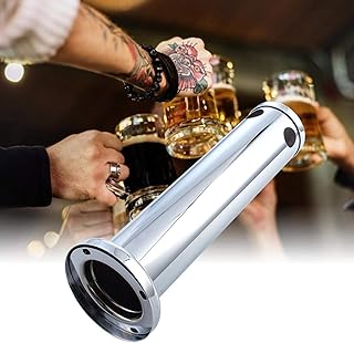 Beer Dispenser Tool nierdzewna wieża piwna stal szlachetna do piwa Home Brewing Lovers do Household Bar (Double Head)