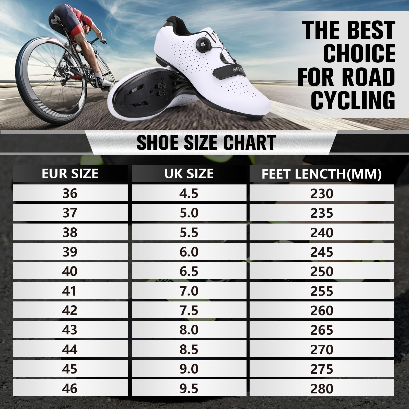 Zapatos Ciclismo Color Sólido, Hombres Mujeres Zapatillas De Bicicleta De Carretera Y MTB, Sneakers Deporte Profesionales para Exteriores Compatibles con Peloton SPD/SPD-SL Y Look